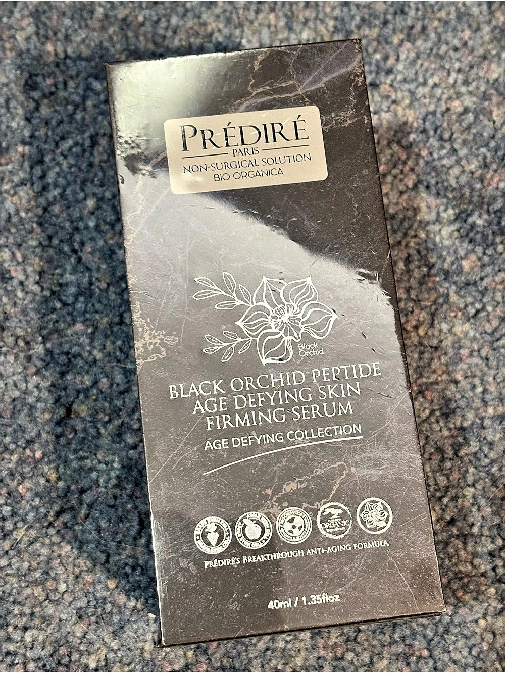 Predire Paris Black Orchid Peptide Age Defying Skin Firming Serum 40mL NWT